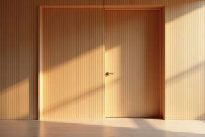 14 Akustikpaneele Türen verkleiden