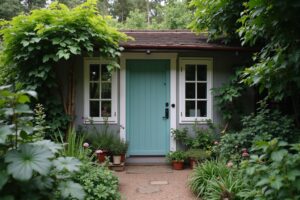 14 Gartenhaus Türen Ideen